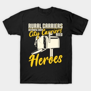 Funny Rural Letter Carrier Gift T-Shirt